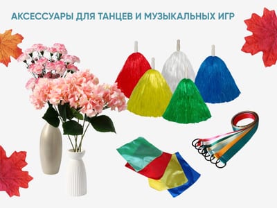 Аксессуары для танцев и музыкальных игр
