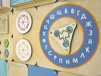 «Азбука речи» - Дидактическая настенная панель для кабинета Логопеда — фото 21