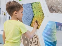 Декоративная тактильная панель - «Рельефные круглые формы» — фото 7