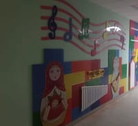 Декоративно - развивающая панель «Музыкальная комната» — фото 2