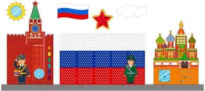 Декоративно-развивающая панель «Россия - Моя Родина»