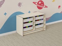 Двойной модуль для хранения игрушек из коллекции мебели «НЕГА» — фото 3