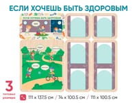 «Если хочешь быть здоровым» - Информационный стенд для оформления стен в ДОУ — фото 2