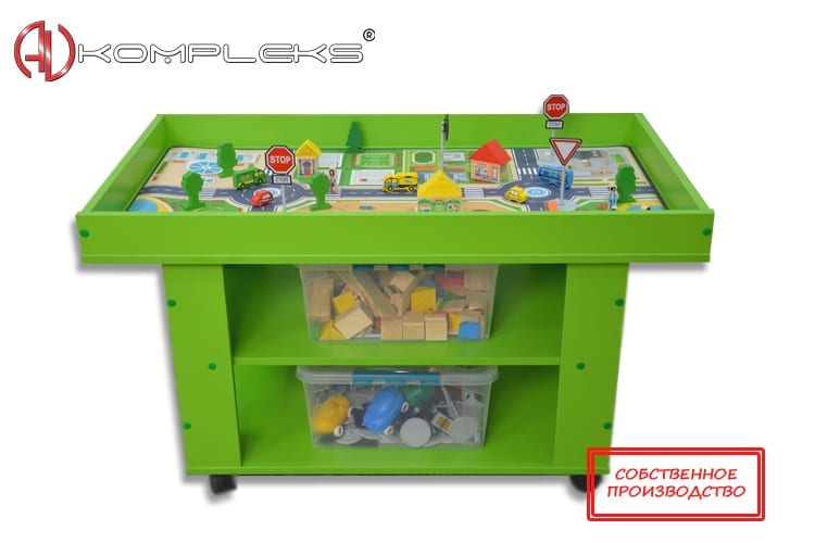 Игровой ландшафтный стол «AVKompleks Правила дорожного движения»