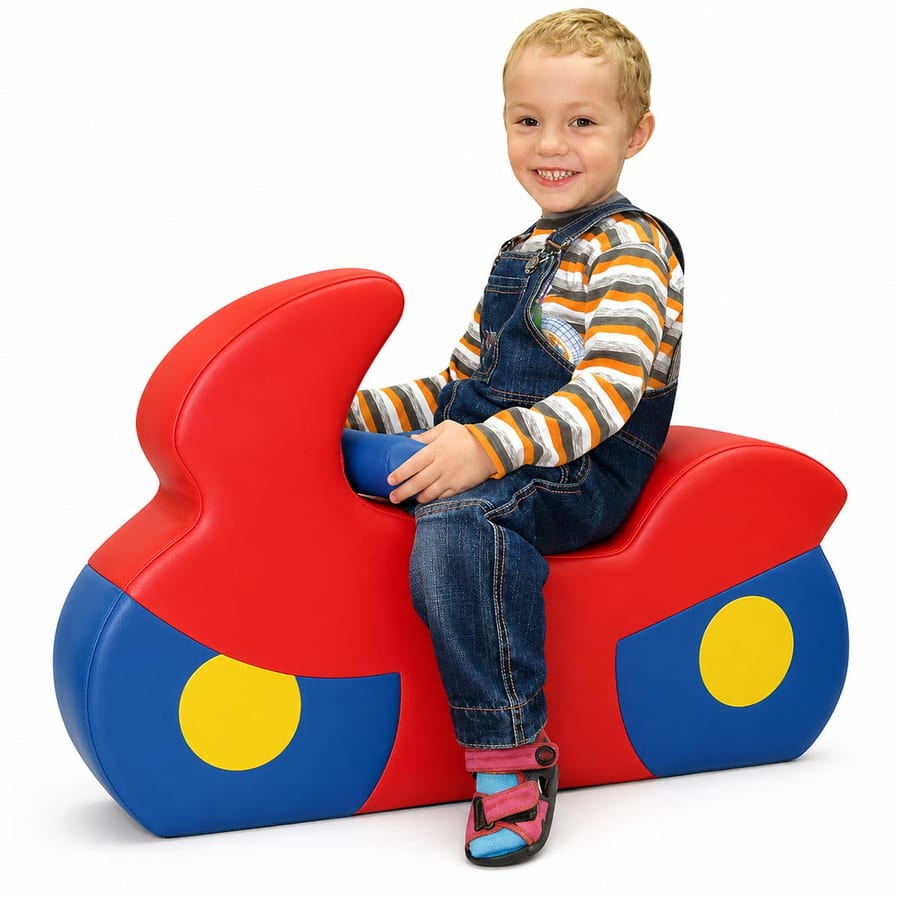 Игровой мягкий модуль Мотоцикл