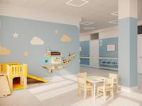 Игровой уголок в медицинском учреждении 12 м² — фото 2