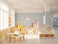 Игровой уголок в медицинском учреждении 24 м² — фото 1