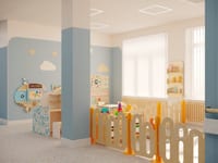 Игровой уголок в медицинском учреждении 24 м² — фото 3