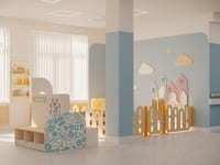 Игровой уголок в медицинском учреждении 24 м² — фото 4