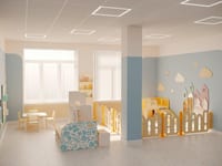 Игровой уголок в медицинском учреждении 24 м² — фото 9