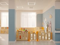 Игровой уголок в медицинском учреждении 32 м² — фото 3