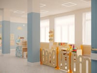 Игровой уголок в медицинском учреждении 32 м² — фото 4