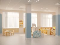 Игровой уголок в медицинском учреждении 32 м² — фото 6
