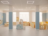 Игровой уголок в медицинском учреждении 32 м² — фото 9