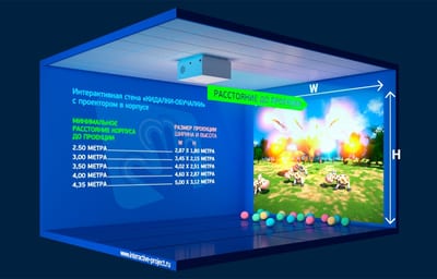 Интерактивные раскраски Interactive Project (комплект с проектором)