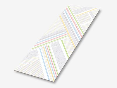 Керамическая плитка настенная из коллекции «Палитра» (декор Люмос)
