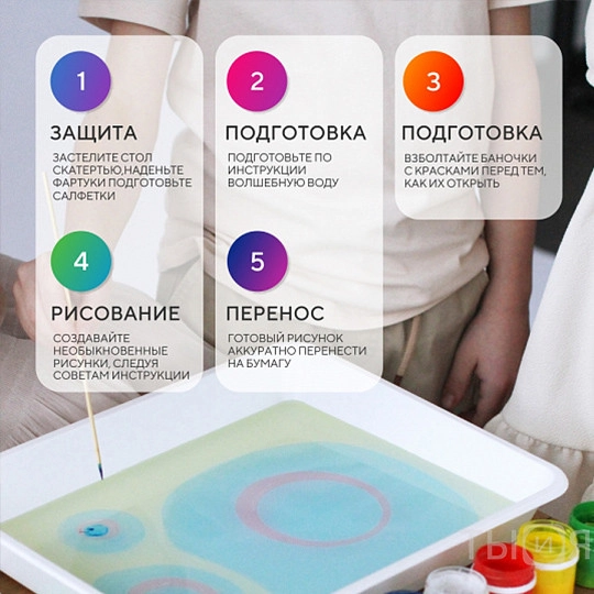 Комплект для рисования на воде «Водная фантазия» (А3) — фото 9