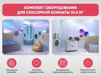 Комплект оборудования для сенсорной комнаты 10.5 м2 — фото 2