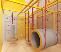 Многофункциональный спортзал с сенсорной интеграцией «Профи» — фото 3