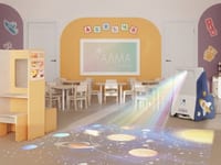 Мобильный интерактивный комплекс АЛМА для пола — фото 4
