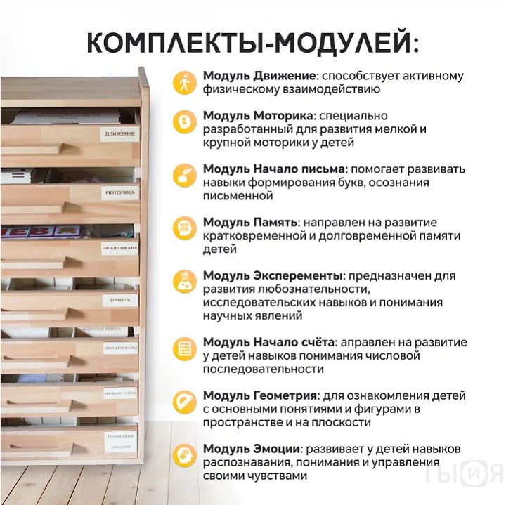 Набор психолога «Комплексное развитие» (7 модулей) — фото 2