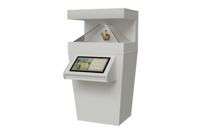 Напольная 3D пирамида «AVKompleks» с интерактивным экраном