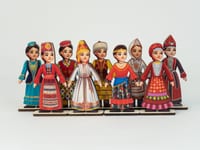 «Народы России» - разборные куклы в национальных костюмах (48 шт) — фото 7