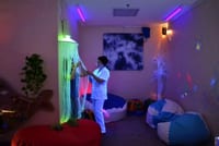 Настенный «Каскад» фибероптических волокон — фото 3