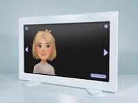 Образовательный интерактивный комплекс «Умное зеркало логопеда „Зазеркалье“» со встроенным ПК и сенсорным экраном — фото 7