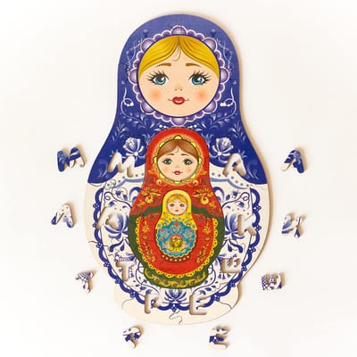 Пазл матрешка «Маша»