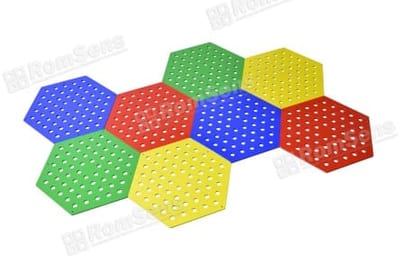 Пазлы шестигранники 24шт