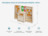 Питьевая зона из коллекции мебели «НЕГА» — фото 2