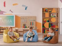 Пуф-диван детский с ручкой из коллекции мягкой мебели АЛМА — фото 3