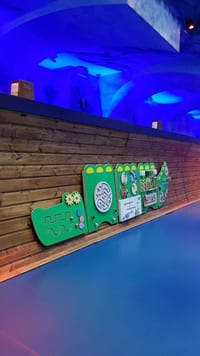 Бизиборд «Крокодил» из 5 модулей — фото 3