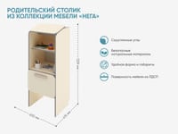 Родительский столик из коллекции мебели «НЕГА» — фото 2