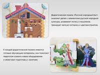 «Русский народный быт» - Дидактическая настенная панель — фото 3
