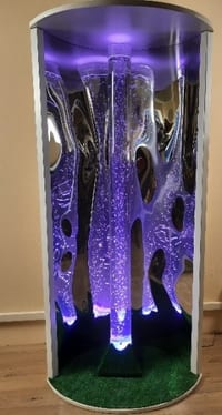 Сенсорная композиция из одной колонны с линзовым зеркалом — фото 1