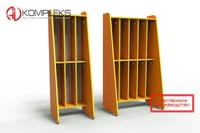 Шкаф для полотенец «AVKompleks» двухъярусный секционный — фото 1
