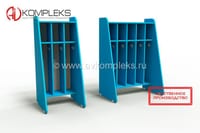 Шкаф для полотенец «AVKompleks» напольный секционный — фото 3
