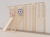 Шведская стенка с турником — фото 7