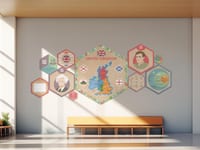 «Стендум - Английский язык» - набор информационно-методических панелей (10 шт.) — фото 1