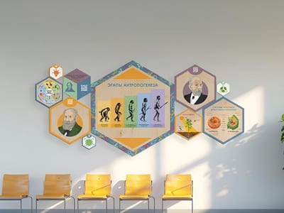 «Стендум - Биология» - набор информационно-методических панелей (10 шт.)