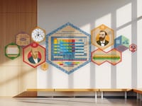 «Стендум - Химия» - набор информационно-методических панелей (10 шт.) — фото 1