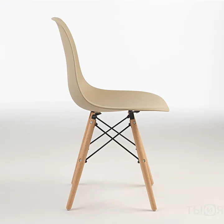 Стул Eames (Имс) кофе с молоком — фото 3
