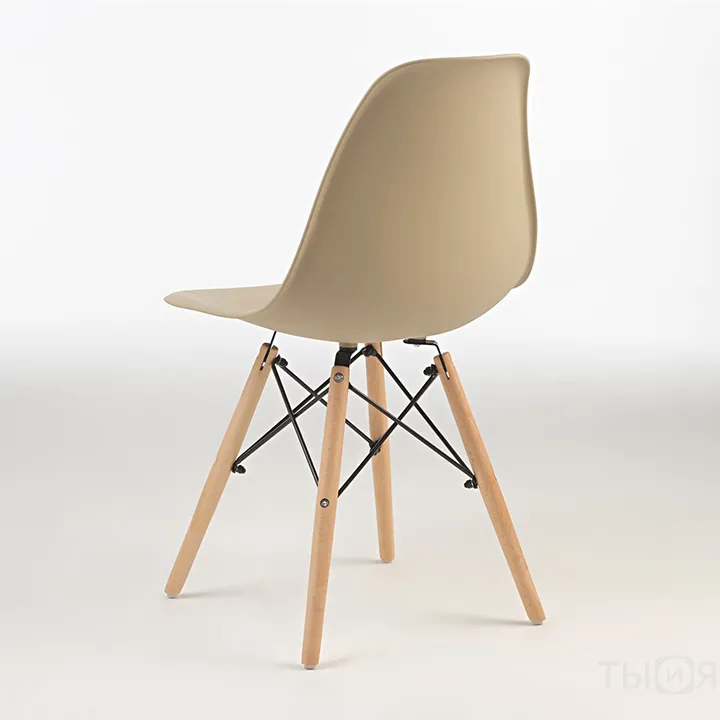 Стул Eames (Имс) кофе с молоком — фото 4