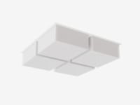 Светильник светодиодный ДВ009 Cube для входной зоны, коридора и лестницы — фото 1